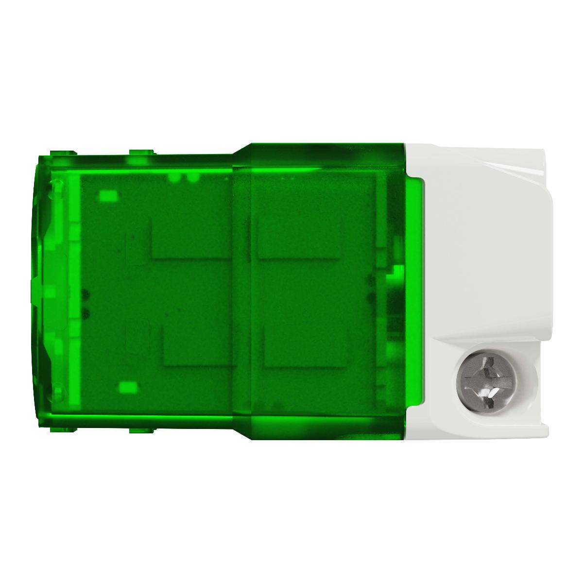 40 ZIGBEE PUSH BUTTON MECH 2A VIV WHT