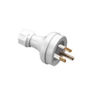 PLUG TOP 3PIN RND EARTH O/D 10A 250V TR