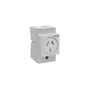 DIN OUTLET 2POLE 20A 3PIN FLAT 2.5MOD DIN OUTLET 2POLE 20A 3PIN FLAT 2.5MOD