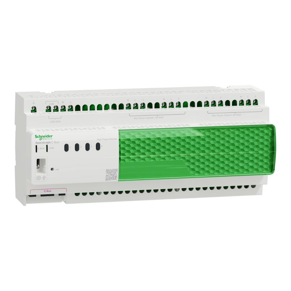 C-BUS DIMMER 4CH 2A PER CHANNEL WHITE