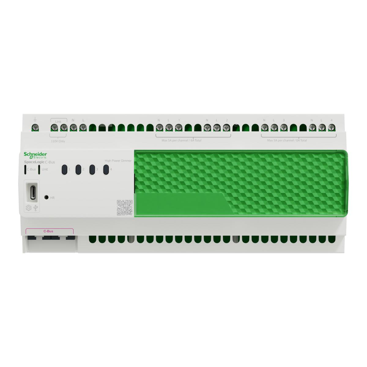 C-BUS DIMMER 4CH 2A PER CHANNEL WHITE