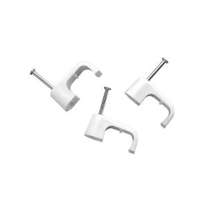 CABLE CLIP 6MM 3 CORE FLAT BOX100