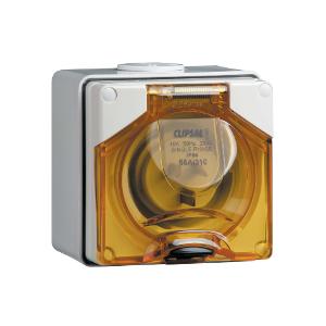 INLET APPLIANCE IP66 3 PIN 10A 250V GREY