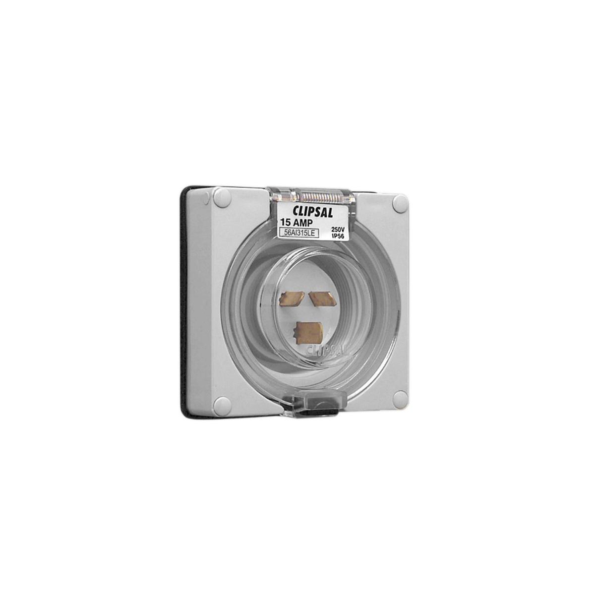 INLET APPLIANCE IP66 3PN 15A 250V GR L/E