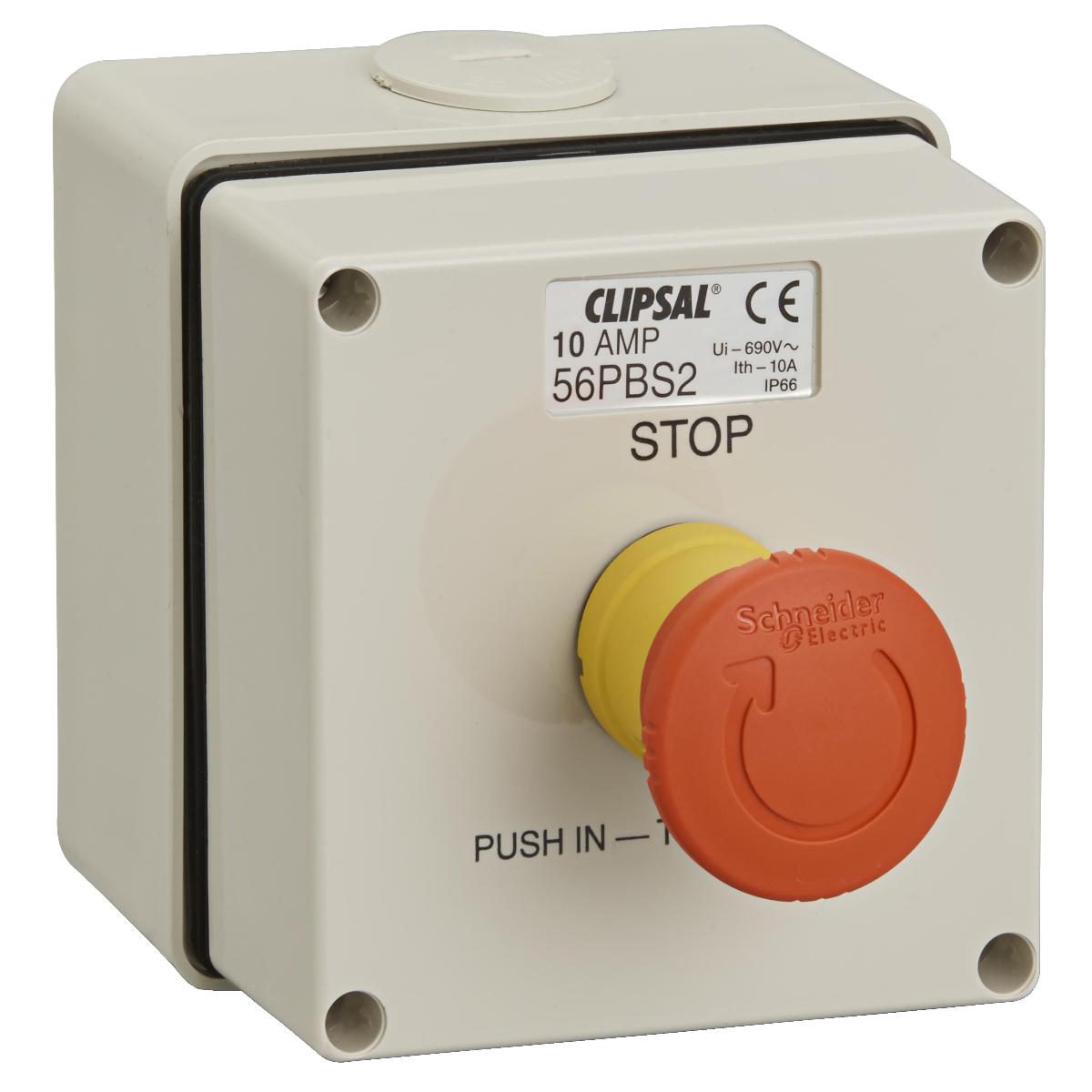 CONTROL STATION IP66 1XMRM-STOP 10A 250V