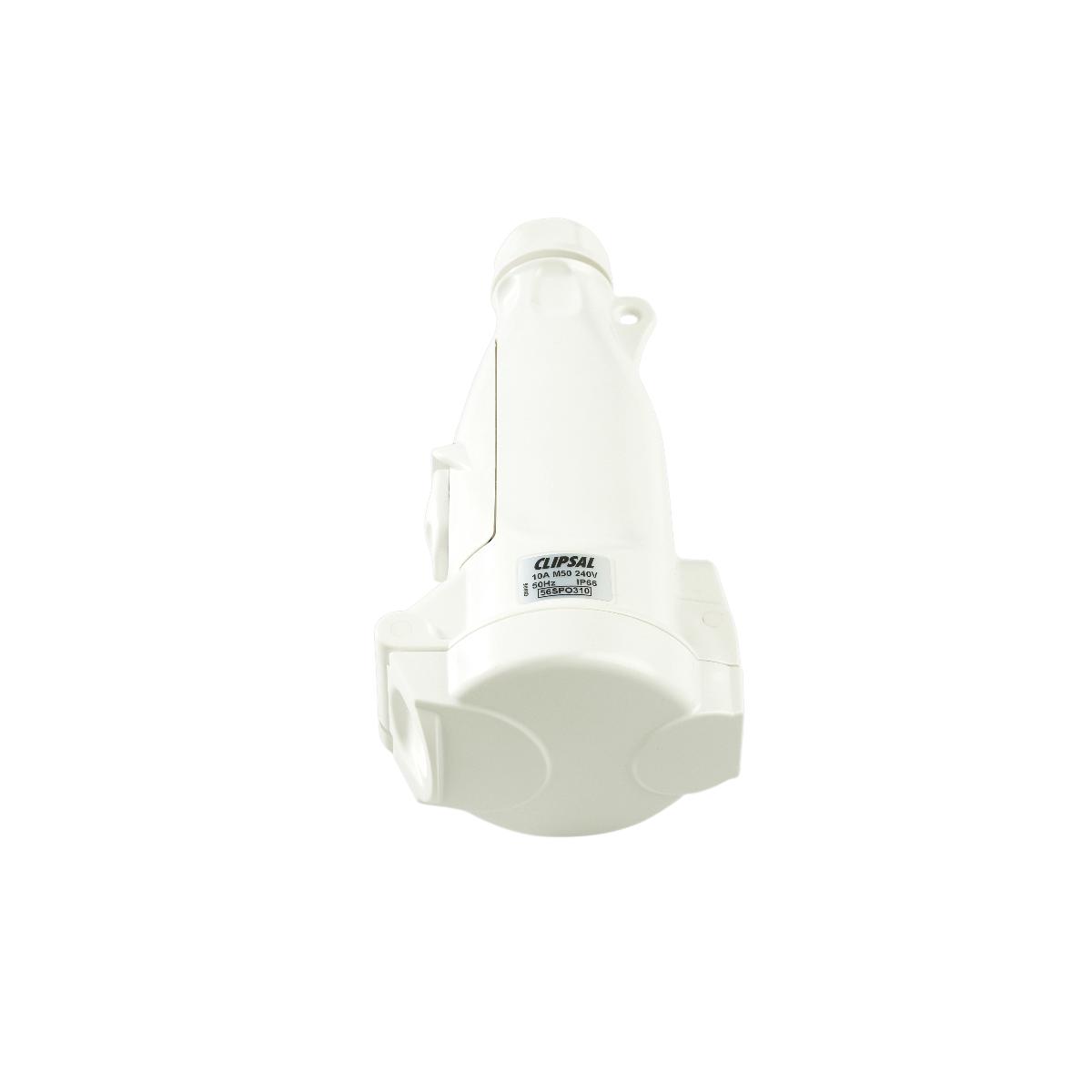 PENDANT OUTLET IP66 3 FLT PIN 15A D/P RW