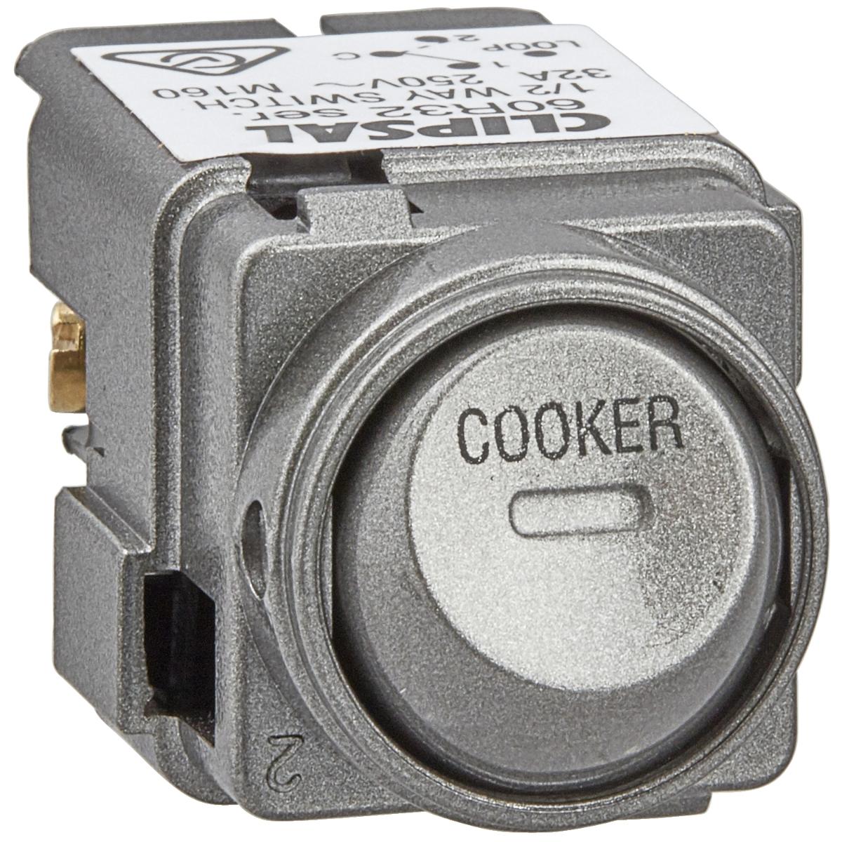 60 SATURN MECH 32A 250V COOKER CHARCOAL