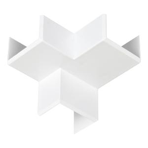 DUCT TEE LEFT INTERSECTION 25X16MM WHITE DUCT TEE LEFT INTERSECTION 25X16MM WHITE
