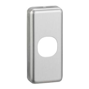C2000 ARCH PLATE COVER 1G BRUSHED ALUM C2000 ARCH PLATE COVER 1G BRUSHED ALUM