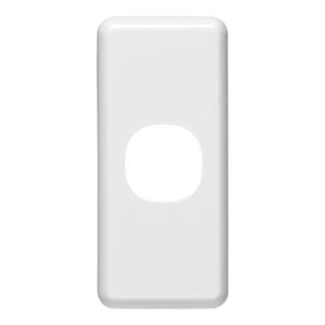 C2000 ARCH PLATE COVER 1G WHITE C2000 ARCH PLATE COVER 1G WHITE