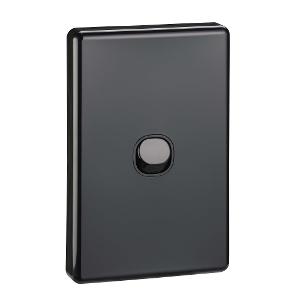 C2000 SWITCH VERTICAL 1G 10A BLACK