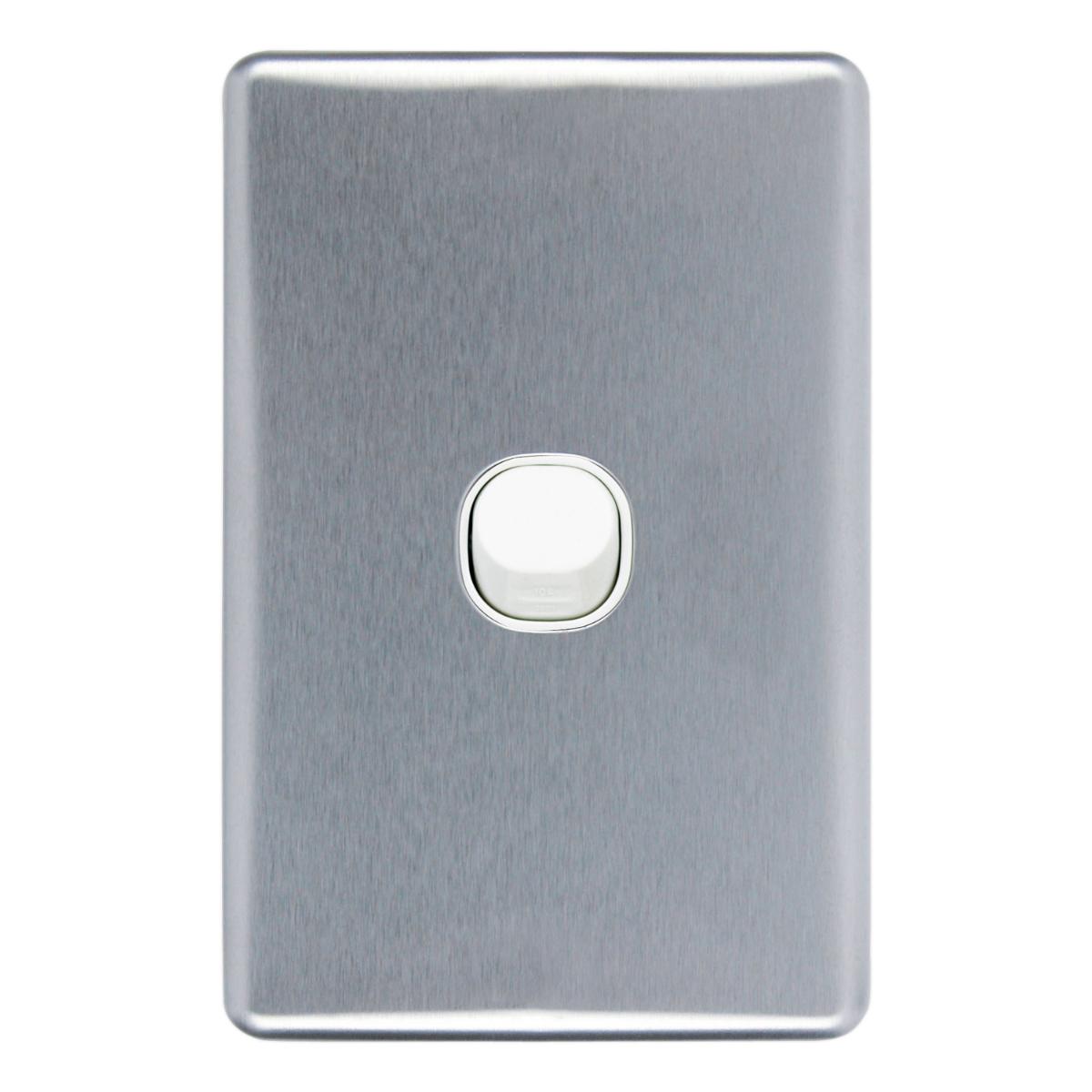 C2000 SWITCH VERTICAL 1G 10A RED