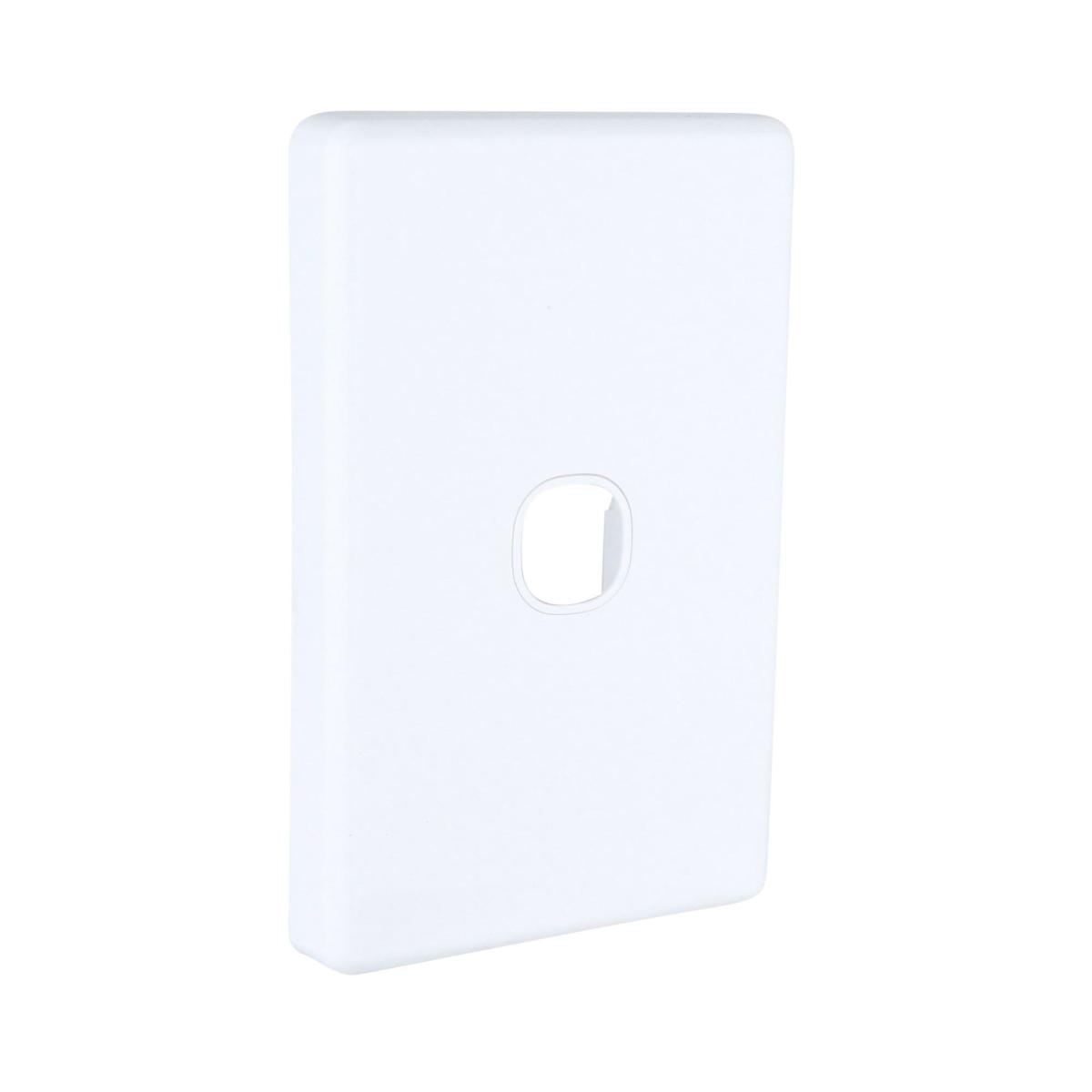C2000 PLATE GRID & COVER 1G WHITE