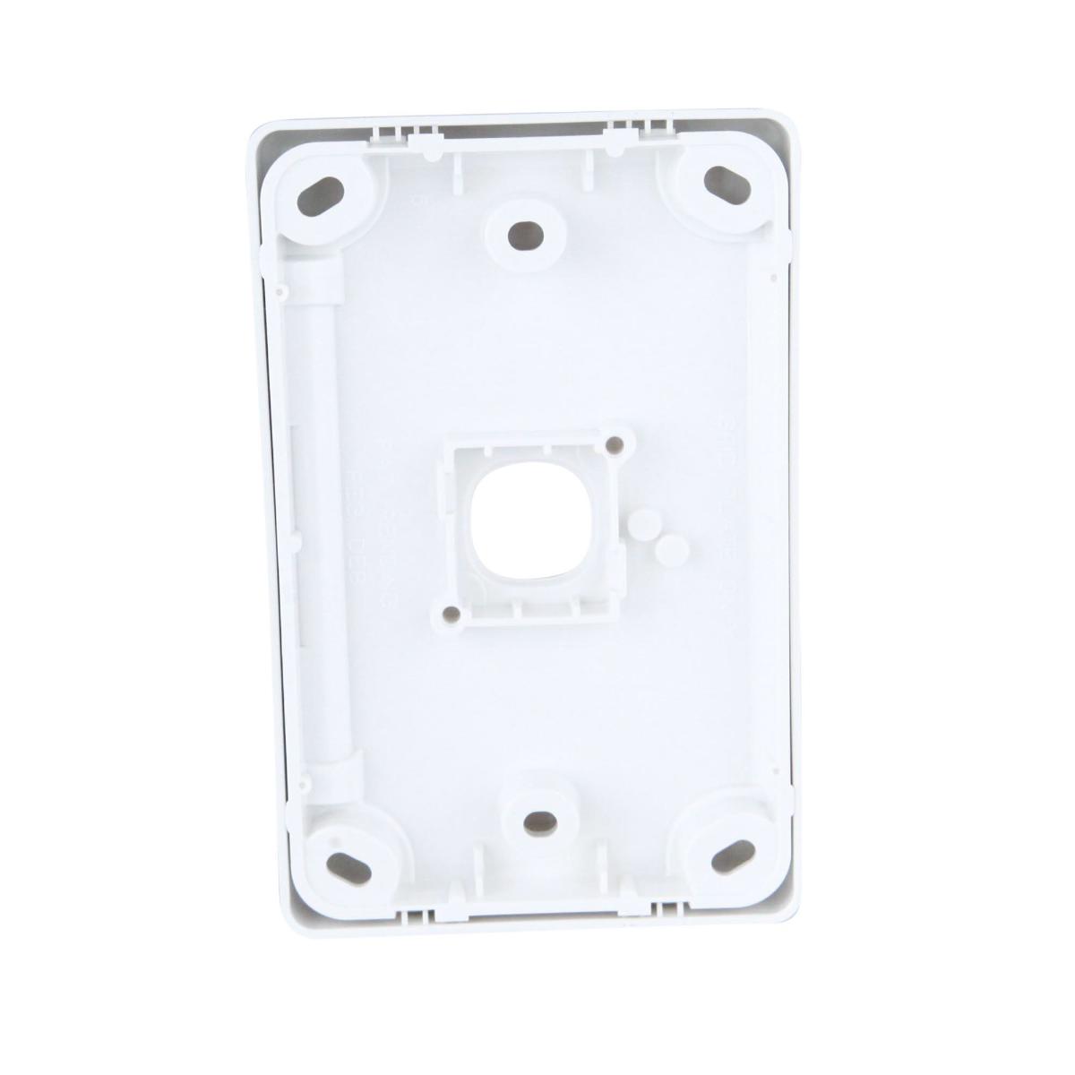 C2000 PLATE GRID & COVER 1G WHITE