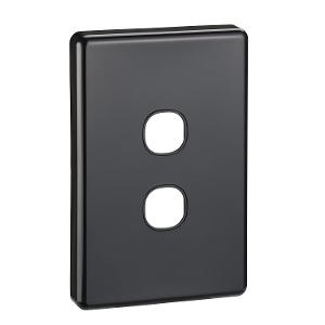 PLATE GRID & COVER 2G BLACK