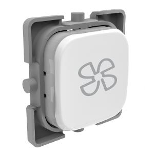 E40 DOLLY PUSHBUTTON FAN SYMB ARCTIC WHT E40 DOLLY PUSHBUTTON FAN SYMB ARCTIC WHT