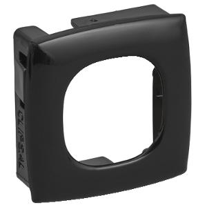 MOUNTING CLIP + MOULDED FRONT 1.5MM BLK MOUNTING CLIP + MOULDED FRONT 1.5MM BLK