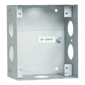 MEDILEC FLUSH METAL WALL BOX 1G MEDILEC FLUSH METAL WALL BOX 1G
