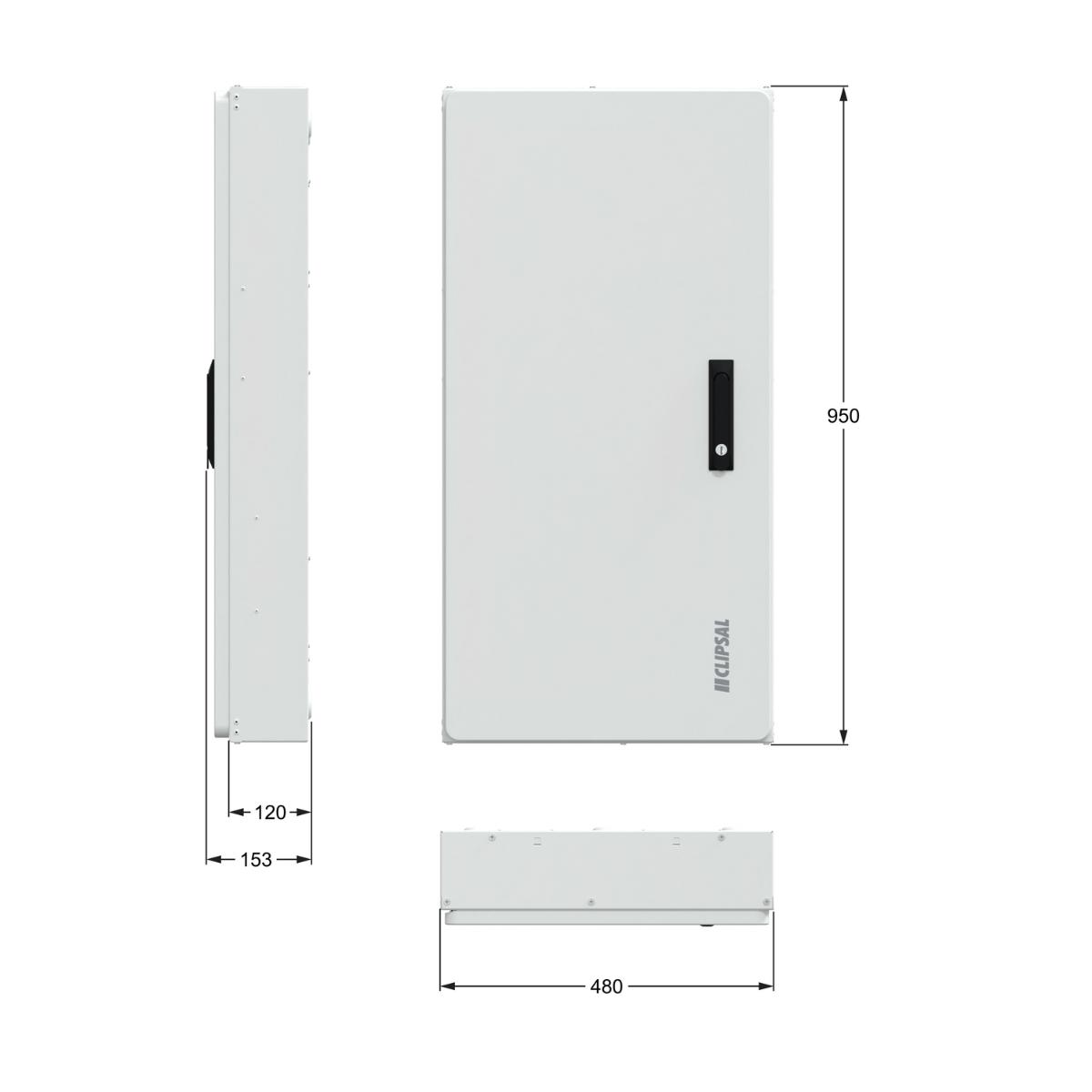 PANELBOARD MAX9 36P + 250A M/SW IP30