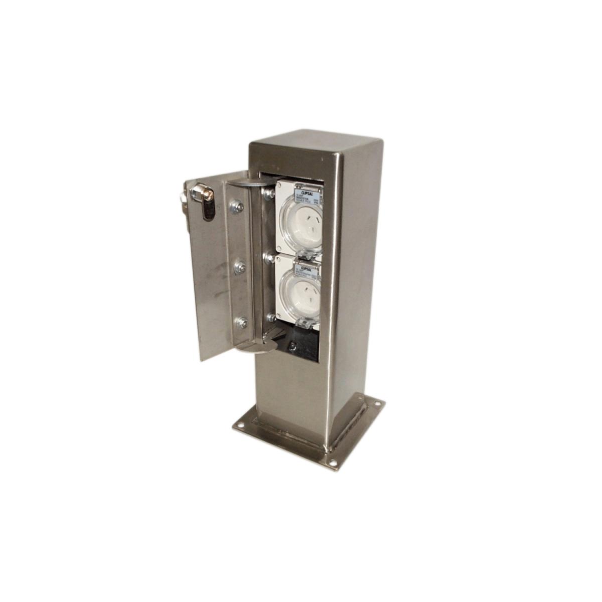 CABLE MANAGEMENT PEDESTAL POLE 125X125