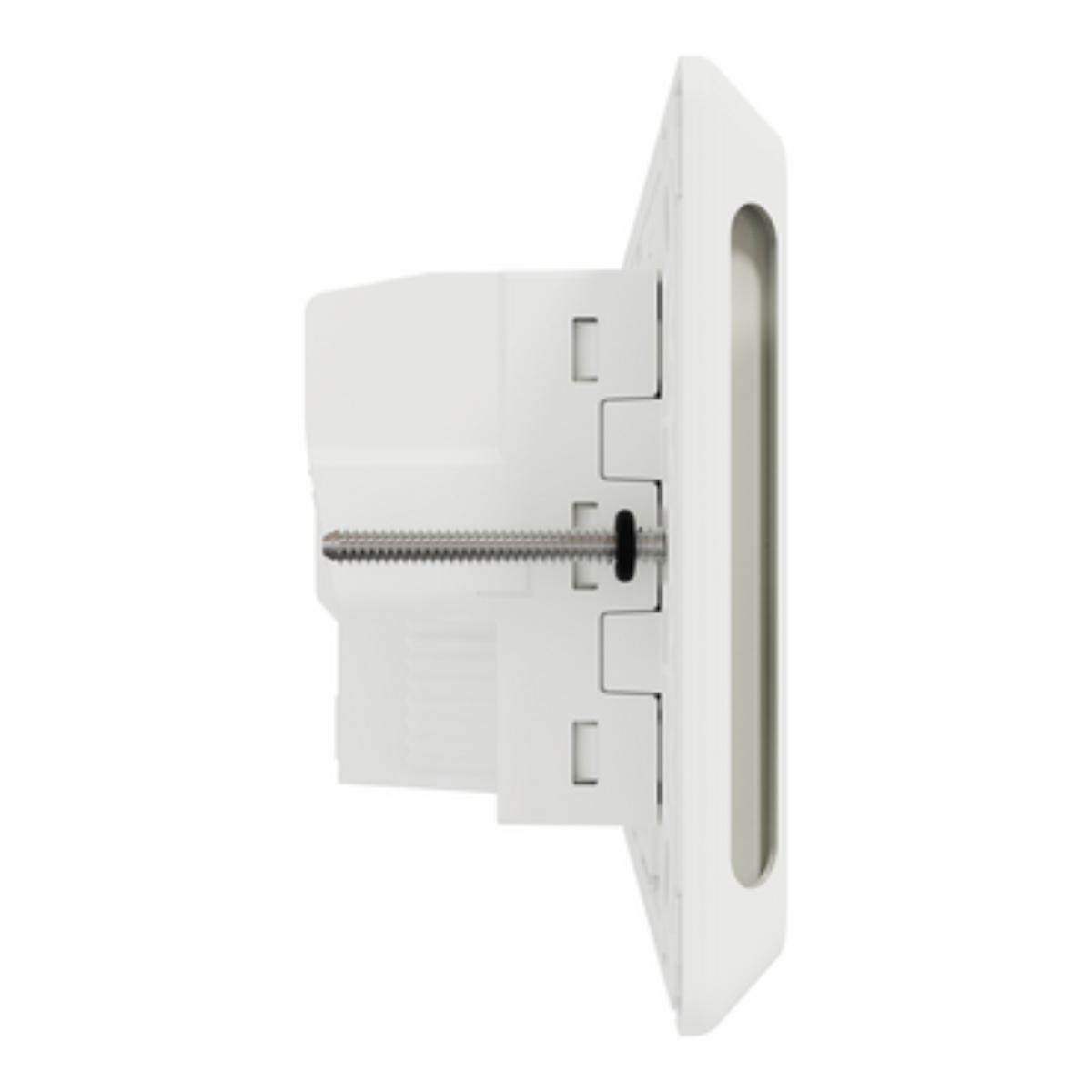 PRO SER DBL GPO RCD PROT 10A S/P 30MA WH