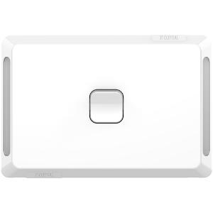 PRO SWITCH HORIZ 1G 20A S/P EXTRA WHITE