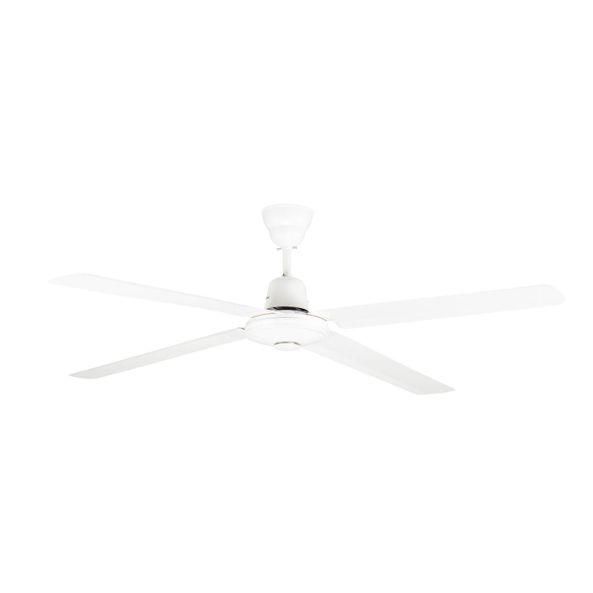 CEILINGFAN 56IN 1400MM 4BL AC WHT J/HOOK