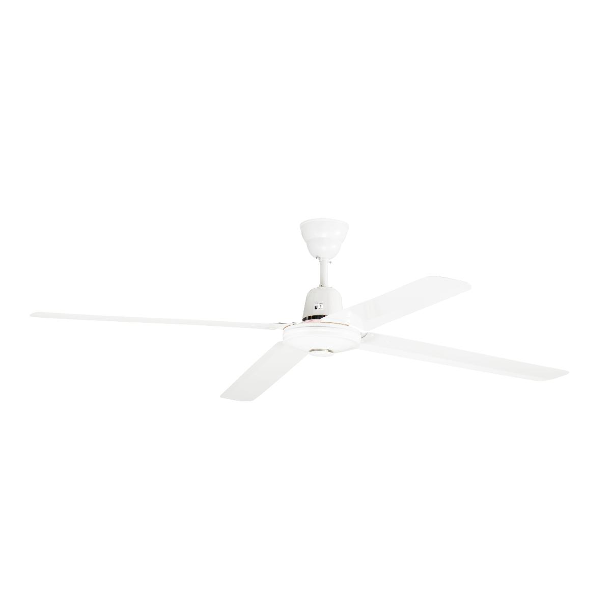 CEILINGFAN 56IN 1400MM 4BL AC WHT J/HOOK