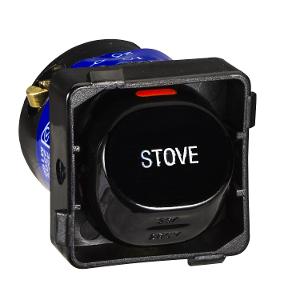 30 MECH 1/2WAY 35A ENGR STOVE BLACK 30 MECH 1/2WAY 35A ENGR STOVE BLACK