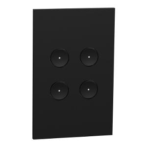 C-BUS SATURN ZEN FASCIA 4 KEY ZEN BLACK C-BUS SATURN ZEN FASCIA 4 KEY ZEN BLACK