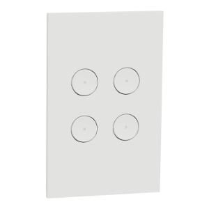 C-BUS SATURN ZEN FASCIA 4 KEY ZEN WHITE C-BUS SATURN ZEN FASCIA 4 KEY ZEN WHITE