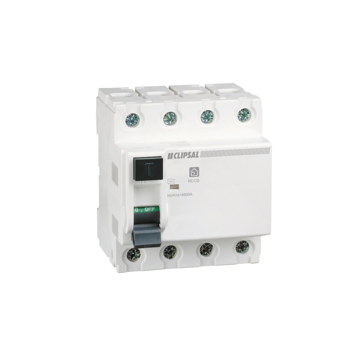 RCD 4MOD 4P 40A 415V 30MA