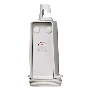 PENDANT OUTLET SWITCHED 15A 250V GREY