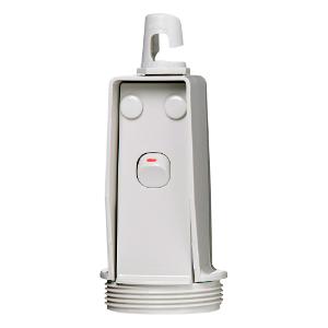 PENDANT OUTLET SWITCHED 10A 250V GREY