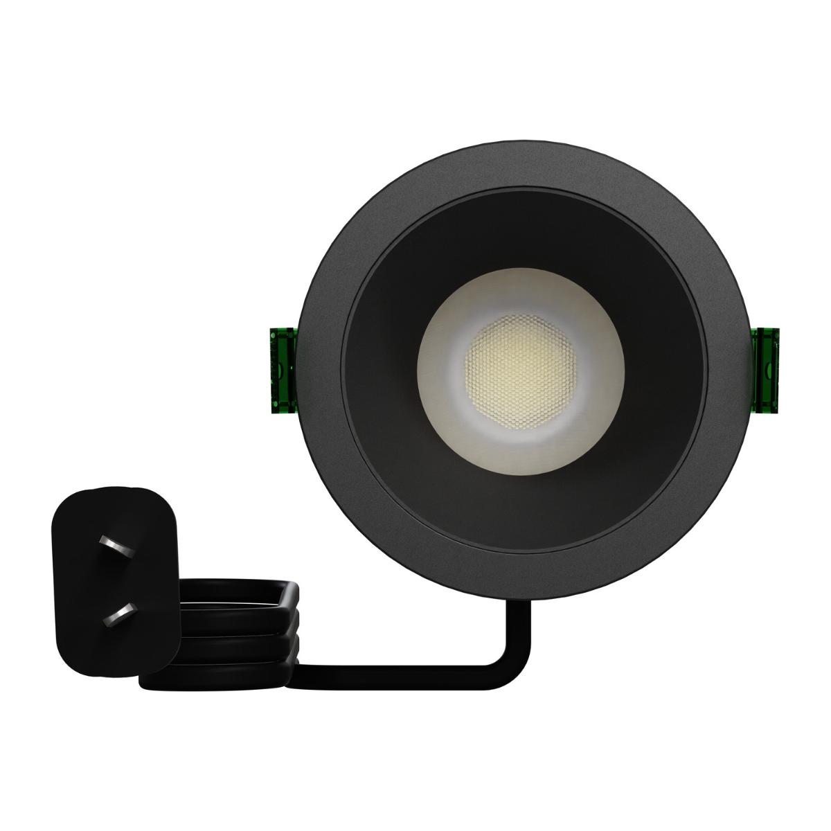 LED DOWNLIGHT 7W CCT 90MM C/O BLACK