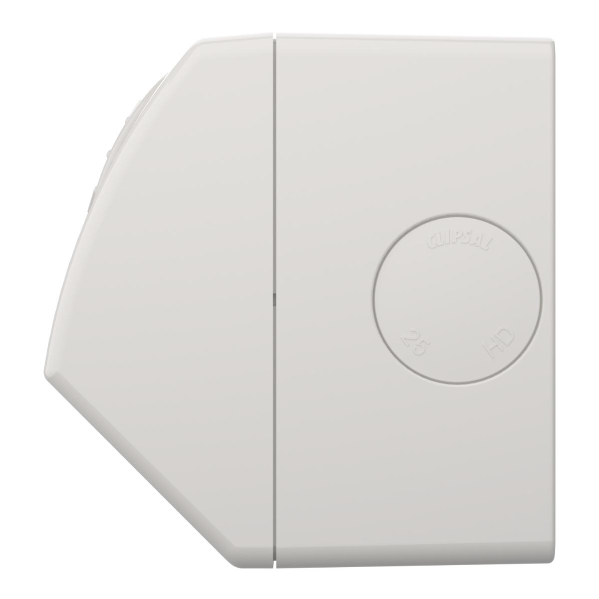 W/P DOUBLE GPO IP54 10A RESIST GREY