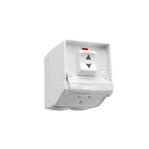 W/P SINGLE GPO + FLAP IP54 10A GREY W/P SINGLE GPO + FLAP IP54 10A GREY