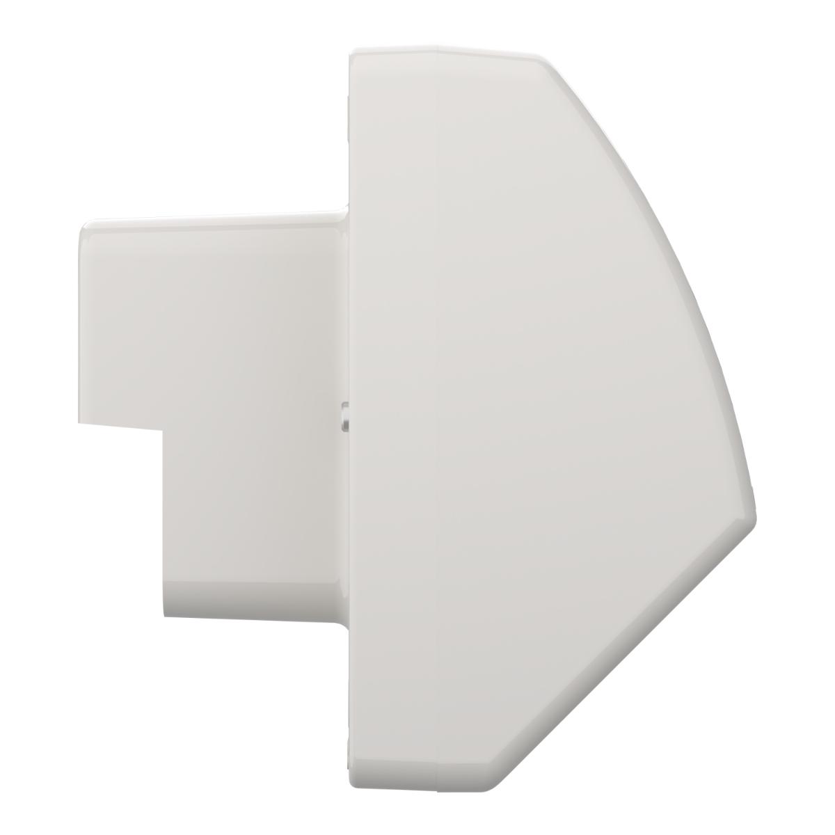 W/P FLUSH SINGLE GPO IP54 10A RESIS GREY