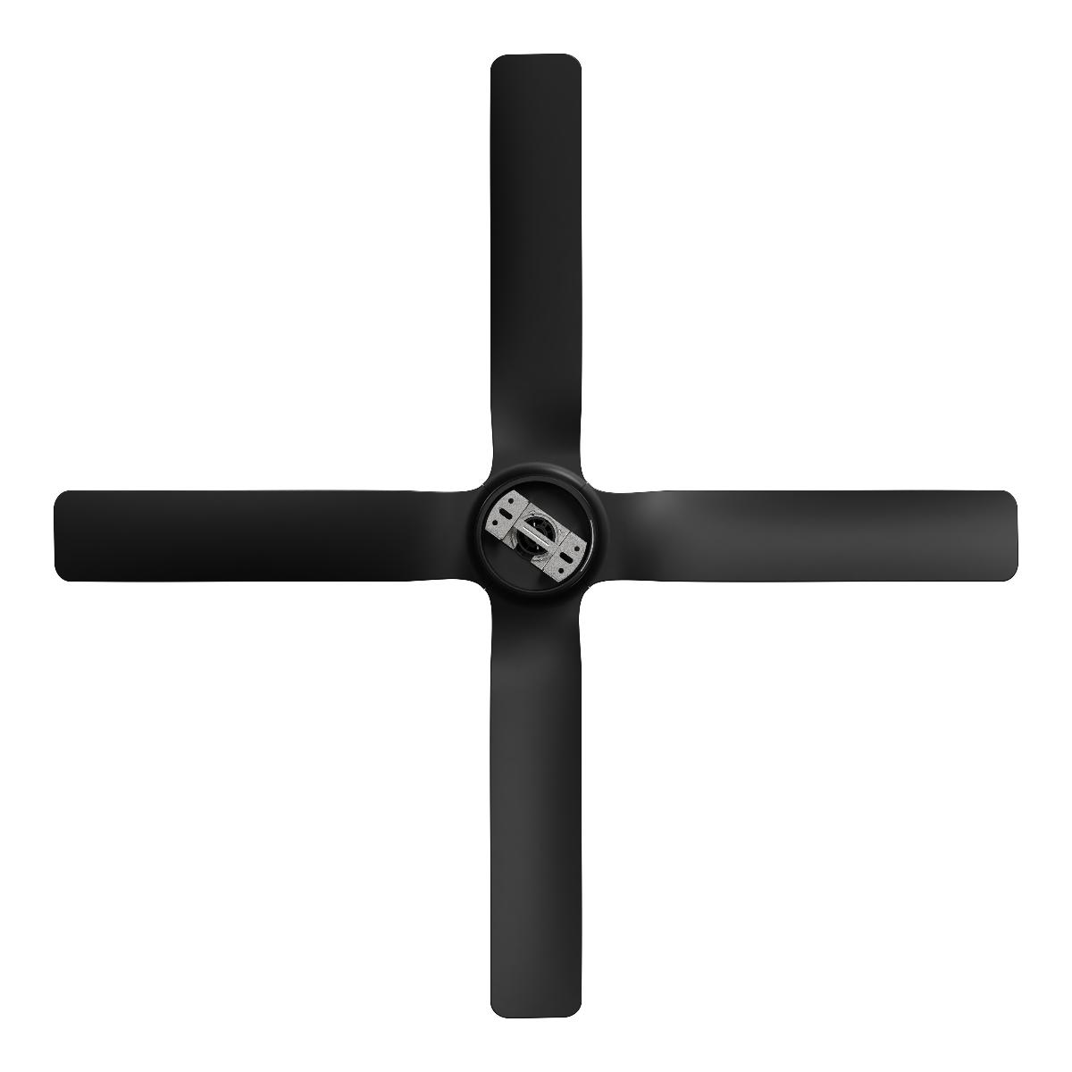 SWEEP FAN 4 BLADES 1300MM BLACK