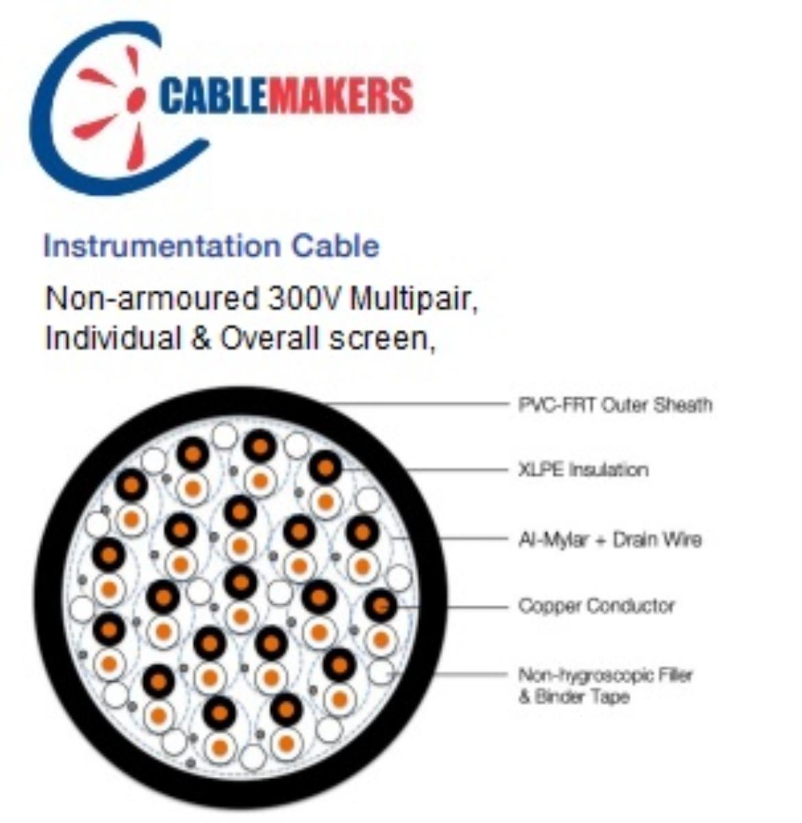 0.5MM 7/0.30 36PR CU XLP IOS PVC 300V