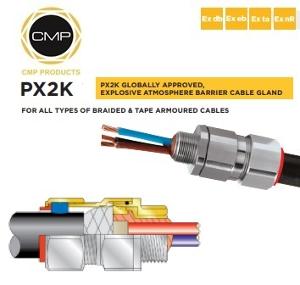 BARRIER CABLE GLAND PX2K W/P ARM 20MM BARRIER CABLE GLAND PX2K W/P ARM 20MM