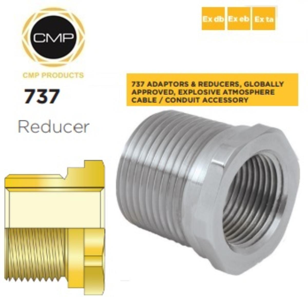 REDUCER ADAPTOR 63MM MALE-20MM FEMALE
