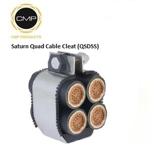 SATURN QUAD CABLE CLEAT 33-37MM O/D SATURN QUAD CABLE CLEAT 33-37MM O/D