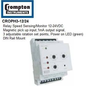 #SPEED SENSING RELAY 12-24VDC- CROMPTON #SPEED SENSING RELAY 12-24VDC- CROMPTON