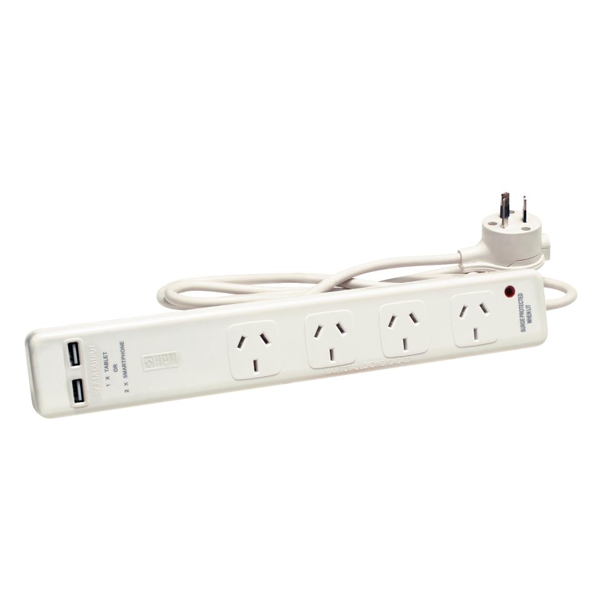 POWERBOARD 4G+2 USB UNSWITCHED