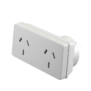 DOUBLE ADAPTOR SLIMLINE LEFT PROJECTION DOUBLE ADAPTOR SLIMLINE LEFT PROJECTION