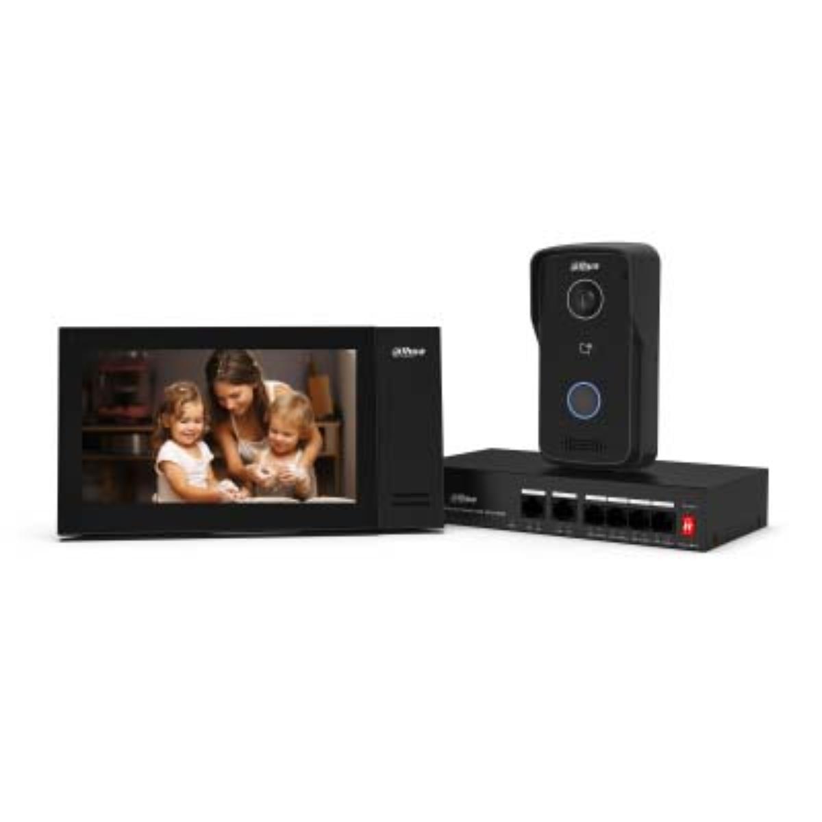 DAHUA IP VILLA INTERCOM KIT SURFACE BLK