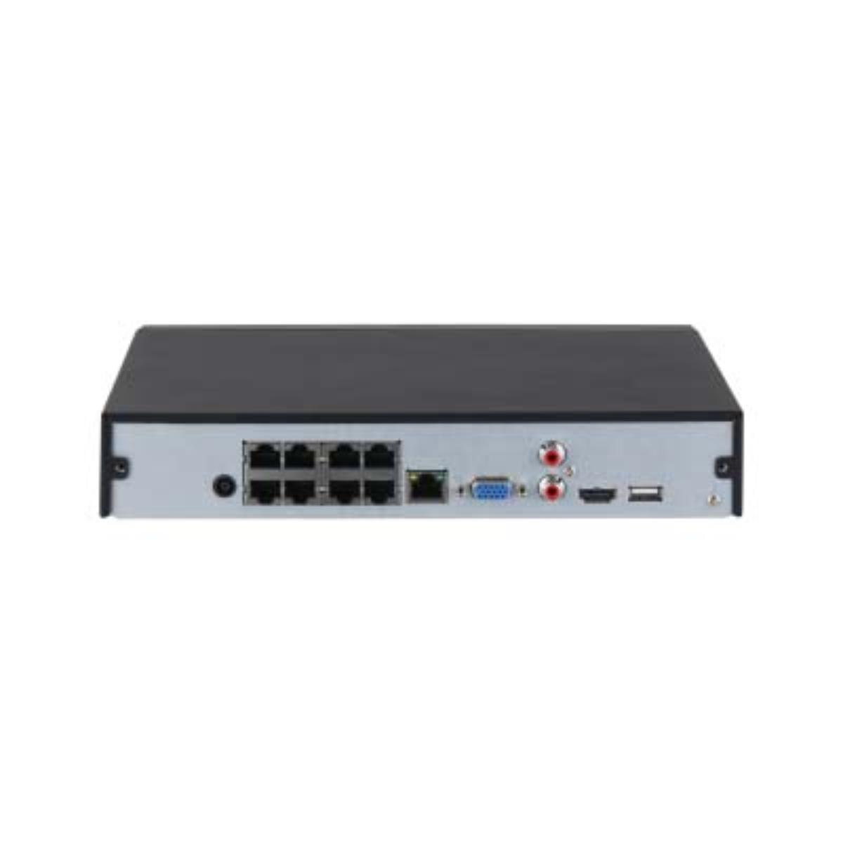 DAHUA NVR 8CH 1SATA 8POE AI 4TB INSTALLE