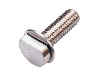 D-HEAD BOLT WITH WASHER M10THRD 4PK