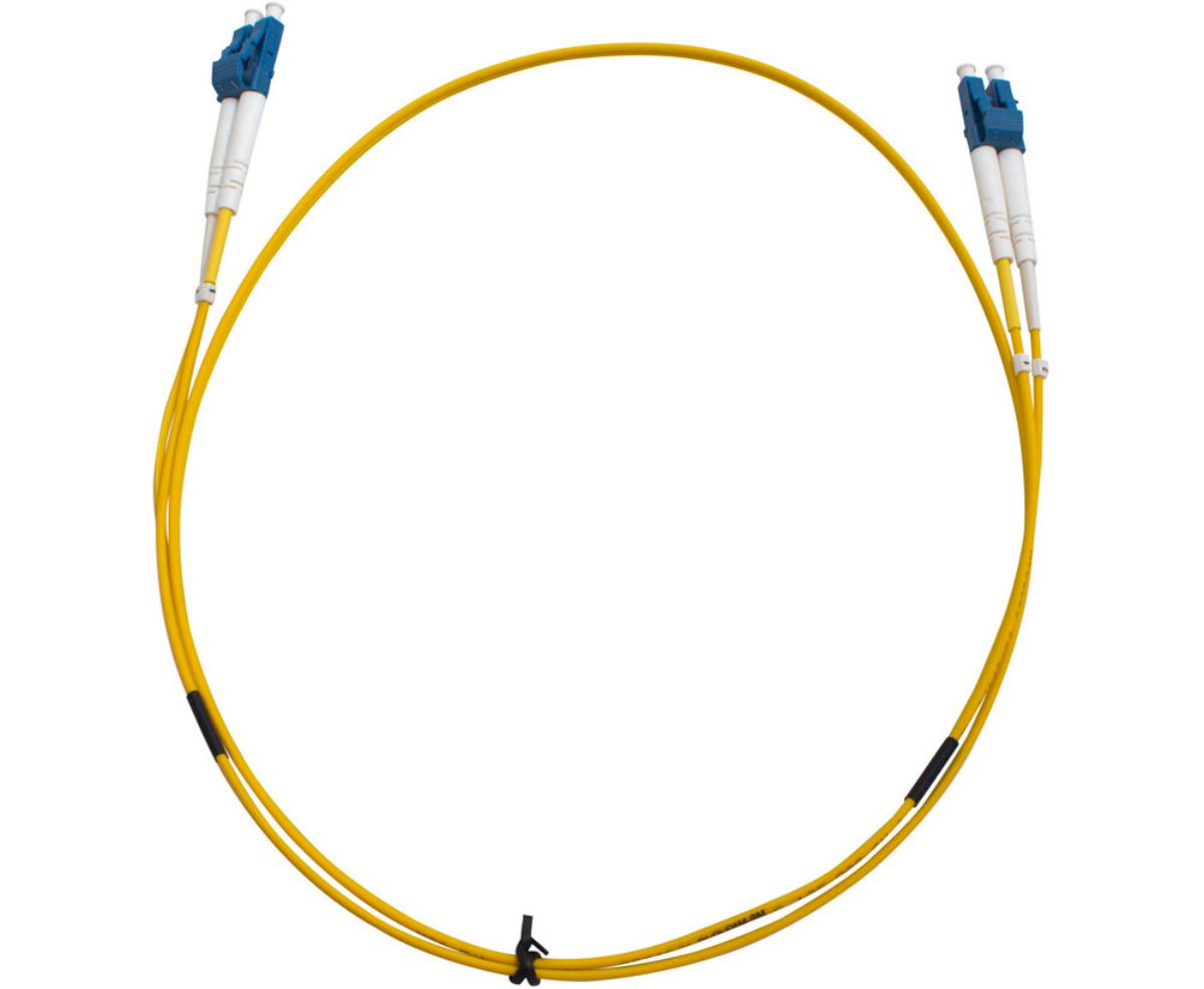 FIBRE PATCHLEAD LC-LC DUPLEX OS1 2MTR